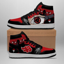 (10) akatsuki itachi sneakers sharingan eyes naruto