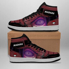 (7) madara rinnegan eye sneakers naruto anime shoes