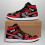 (11) akatsuki jugo naruto anime sneakers red 1
