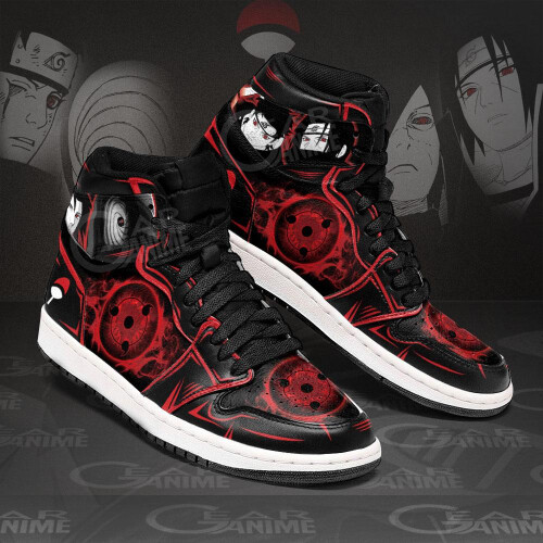 (3) sharingan naruto characters eyes black and red 1