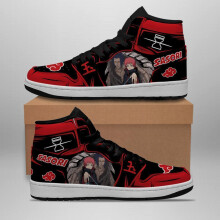 (10) naruto sasori shoes skill akatsuki anime sneakers