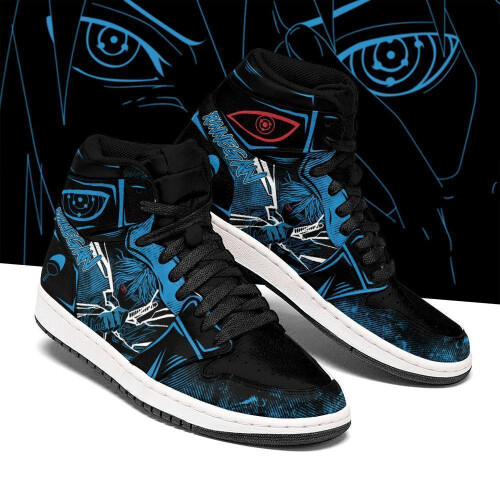 (6) naruto sasuke shoes skill rinegan eyes sneakers 1