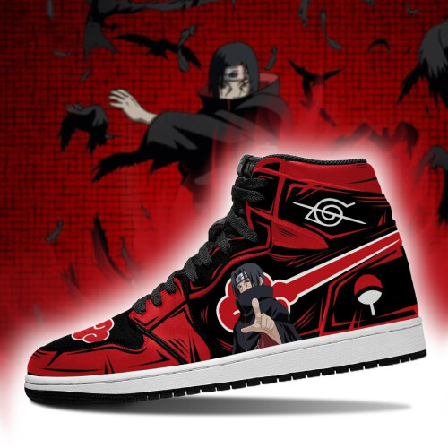 (7) akatsuki itachi sneakers naruto anime sneakers 2