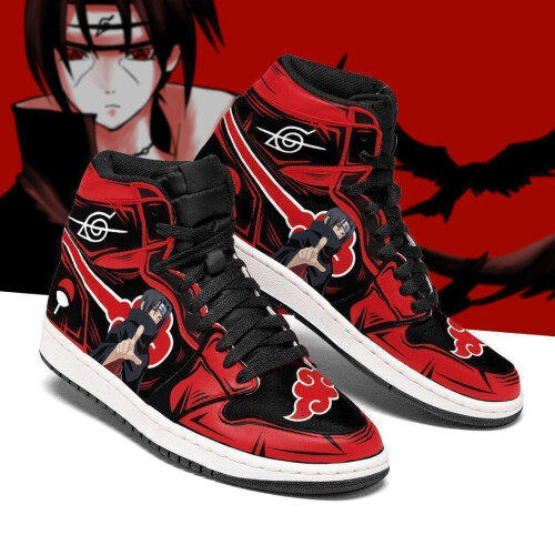(7) akatsuki itachi sneakers naruto anime sneakers 1