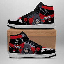 (6) naruto itachi anbu shoes-uniform anime sneakers