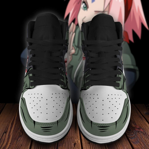 (7) naruto sakura haruno shoes uniform sneakers 2