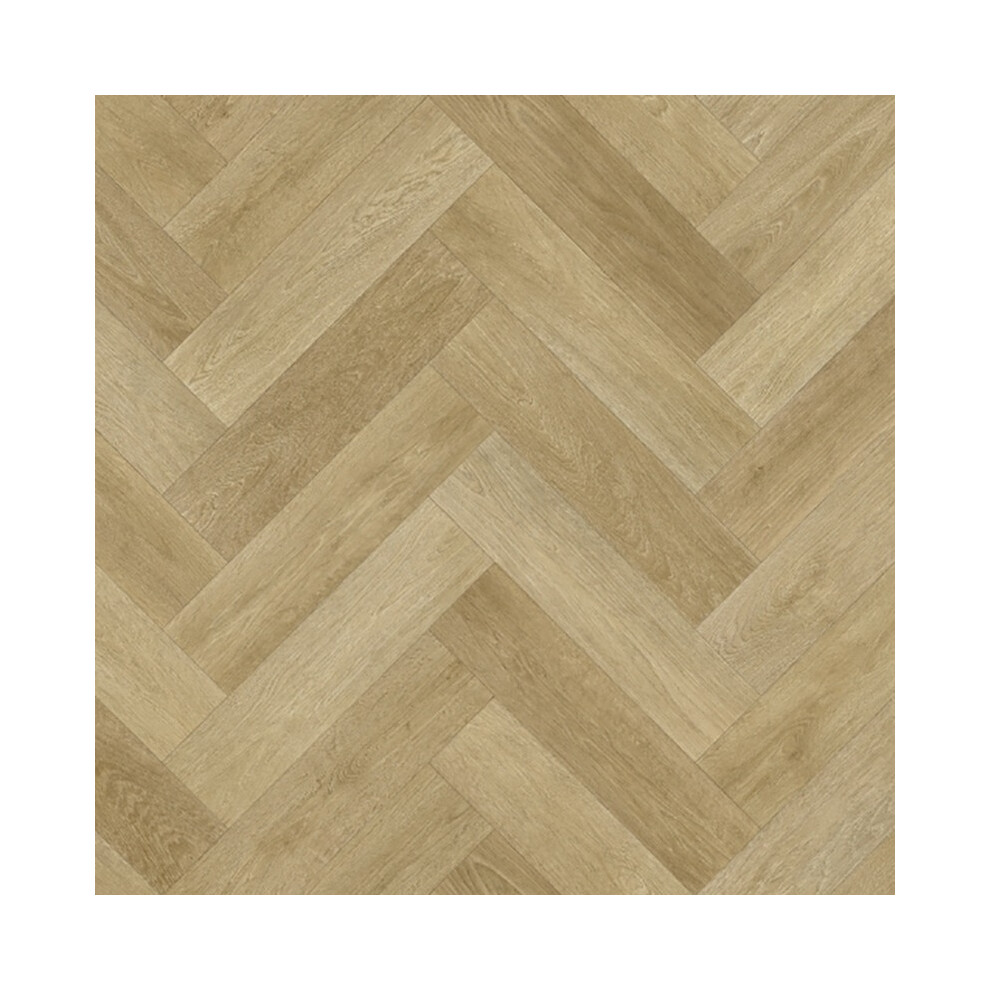 (5M(16'4") X 3M(9'9")-15Mâ², Ae/12) Herringbone Effect Vinyl Flooring For Commercial Use 9508437896445