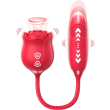 (Blue) new Rose Sex Toy with 9 Rotation & Vibration Patterns, Women Vibrator with 9 Thrusting Patterns,App Control Adult Toys Vibrators Couple Toys, Adult