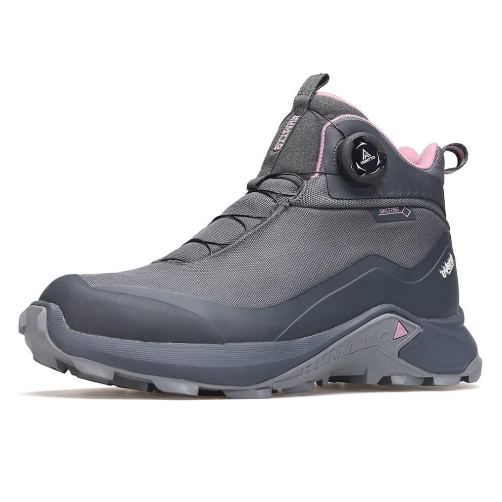 (grey, 39) HUMTTO Ankle Boots Waterproof Platform Work Boots for Women Winter Black Women&apos;s Sneakers Luxury Designer Tactical Safety Shoes