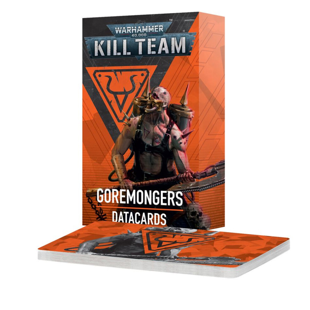 Warhammer Games Workshop 40K Kill Team: Goremongers Datacards 102-60