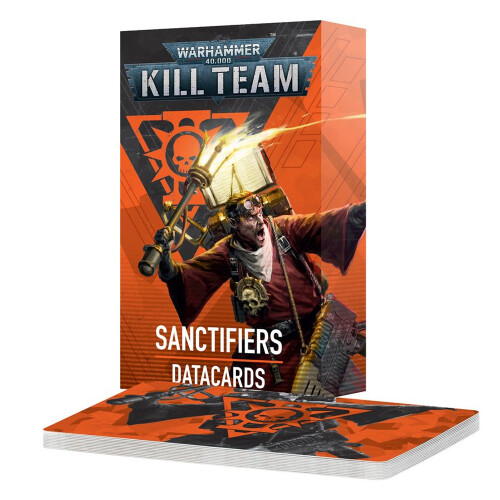 Warhammer Games Workshop Warhammer 40k Kill Team: Sanctifiers Datacards 102-59