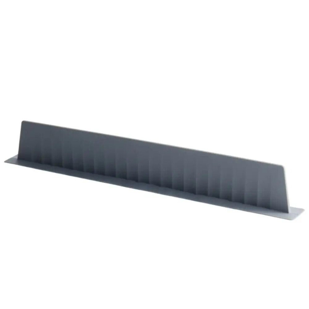(Dark Grey) Silicone Kitchen Sink Splash Guard Kitchen Countertop Reusable Heightening Bar Water Baffle Plate Splash Sink Guard Baffle