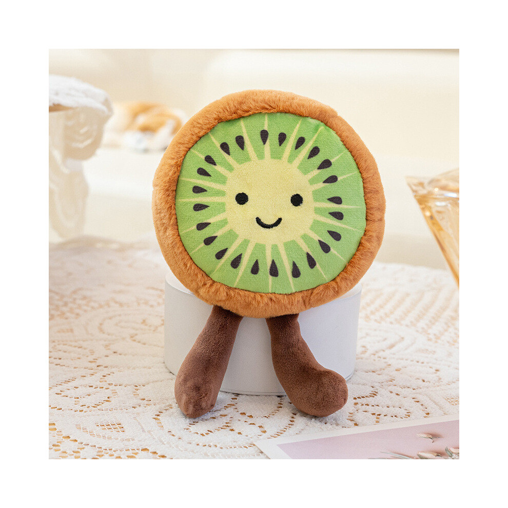 (Kiwi) Kiwi Durian Mangkhut Watermelon Strawberry Cartoon Fruit Plush Pillow Doll