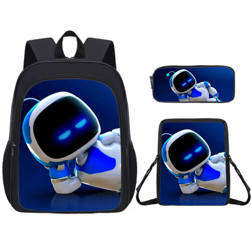 (09) Cartoon Backpack Student Pack With Astro Bot Graphic Printing ...