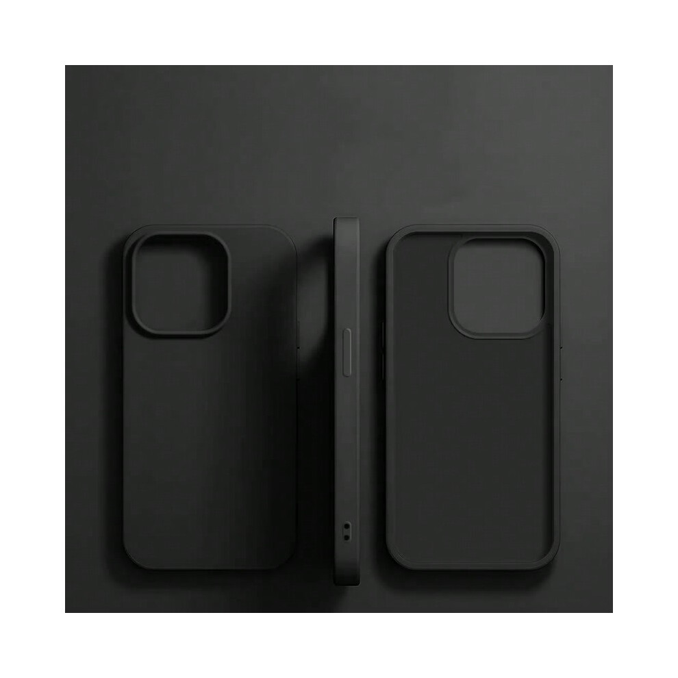 (Black, for iphone14ProMax(6.7")) Luxury Liquid Silicone Phone Case for APPLE iPhone 11 13 12 14 15 16 Pro Max Cases for iPhone 15 Plus Shockproof Pro-image-OPC-PHHKB66-NEW