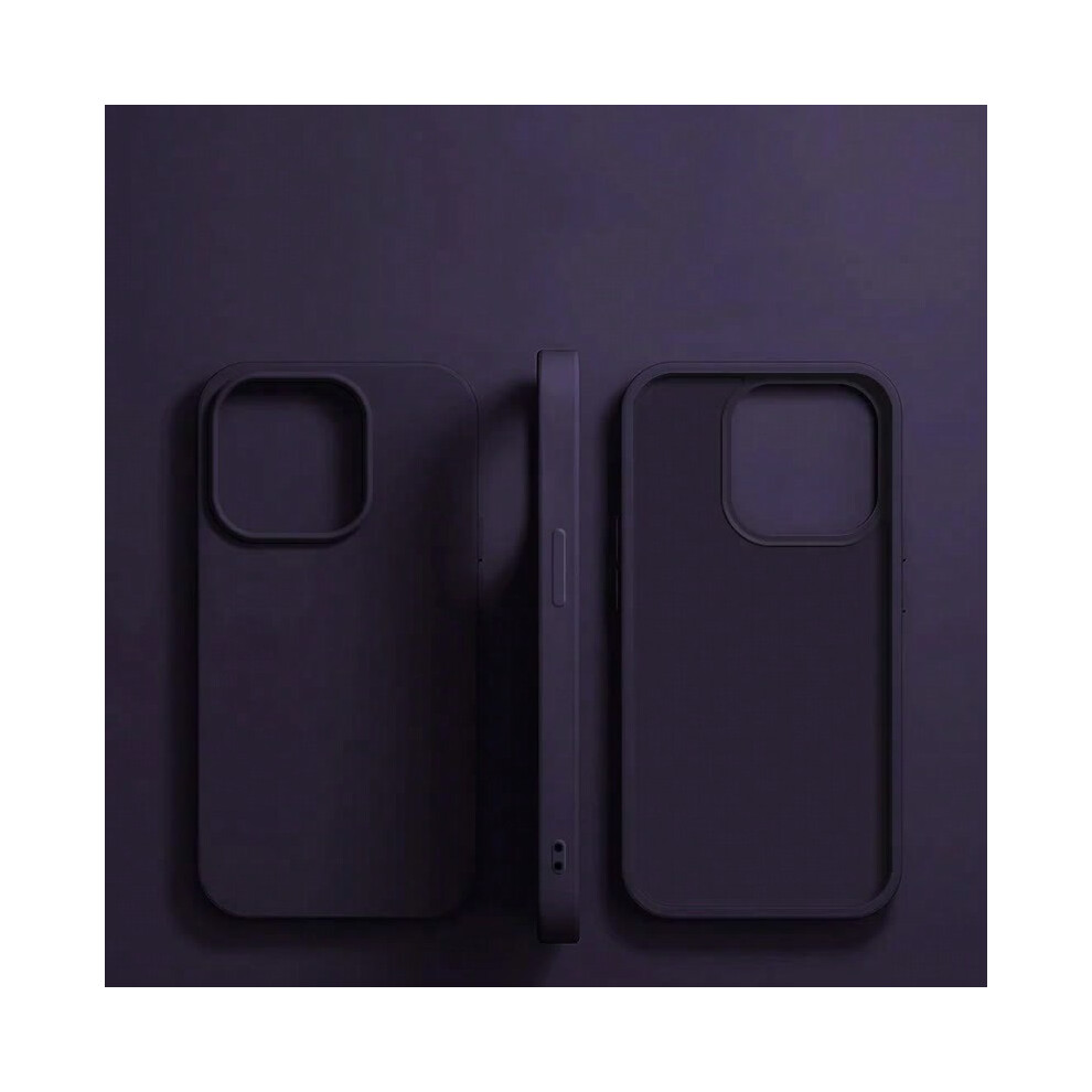 (Dark Purple, for iphone13 Pro(6.1")) Luxury Liquid Silicone Phone Case for APPLE iPhone 11 13 12 14 15 16 Pro Max Cases for iPhone 15 Plus Shockproof-image-OPC-PHHKBH5-NEW