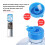 Water Jug Cap 5 Pack Plastic Bottle Blue Gallon Drinking Replacement Tool Leak Free 4
