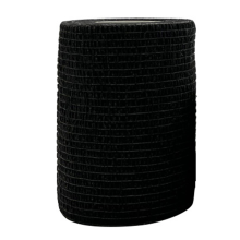 Musta urheilullinen itseliimautuva elastinen sideharso polvi-, nilkka-, kämmen- ja olkapäätuille
