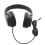 Guitar Headphone Amplifier Audio Mixer over Ear Headset Retractable Foldable Wired Stereo 2