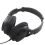 Guitar Headphone Amplifier Audio Mixer over Ear Headset Retractable Foldable Wired Stereo 6