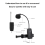Violin Wireless Microphone Musical Instrument Stage Performance Audio Receiver and Transmitter Short Clip 10