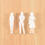 1:50 White Figures Architectural Model Human Scale HO Plastic Peoples,10 Pieces 7