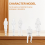 1:50 White Figures Architectural Model Human Scale HO Plastic Peoples,10 Pieces 6