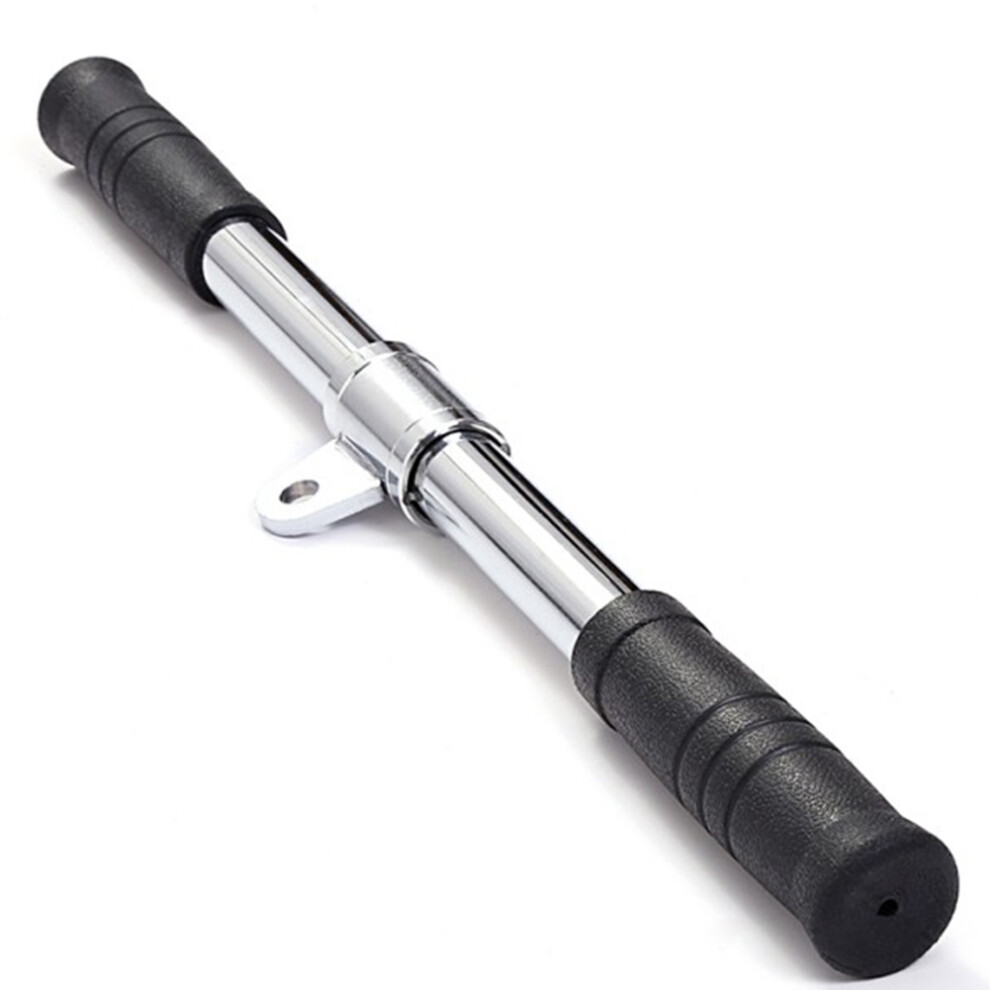 Photos - Other Trainers Pull Down Bar Gym Rotating Straight for Cable Machine Attachments Workout Biceps Home Training Equipment