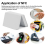 50 PCS NFC Cards Blank 215 Tags Rewritable 504 Bytes Memory for All Enabled Device 6