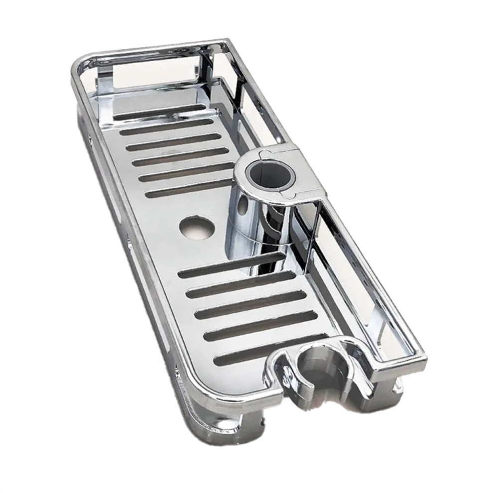 Organisateur multifonction pour salle de bain, barre de levage, support amovible, sans perçage, porte-savon, bac à douche