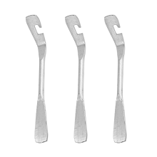 Lot de 3 démonte-pneus en métal pour vélo, outil de réparation, 12 cm