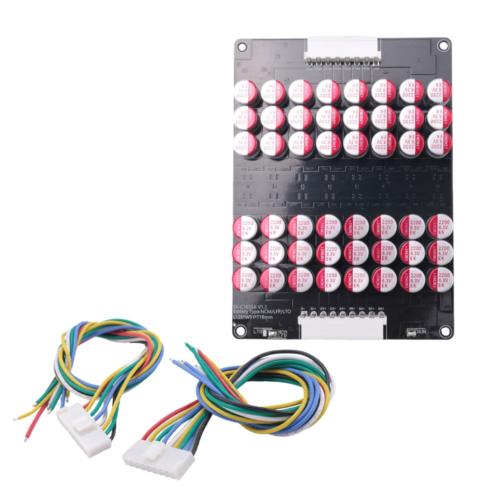 16S 5A Balance Li-Ion Lifepo4 Lto Active Lithium Battery Equalizer Balancer Plate Capacitor 48V 60V 4851999681093