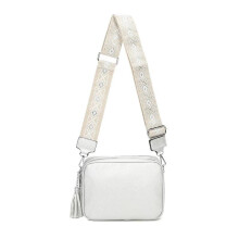 (Silver) Double Zipped Classic Camera Bag