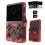 (Black, one-size) R36s Handheld Retro Game Console, 1 Count Portable Pocket Game Console with 3.5-inch IPS Screen, Rechargeable Game Console, Linux System 5