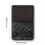 (Black, one-size) R36s Handheld Retro Game Console, 1 Count Portable Pocket Game Console with 3.5-inch IPS Screen, Rechargeable Game Console, Linux System 7