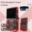 (Black, one-size) R36s Handheld Retro Game Console, 1 Count Portable Pocket Game Console with 3.5-inch IPS Screen, Rechargeable Game Console, Linux System 8