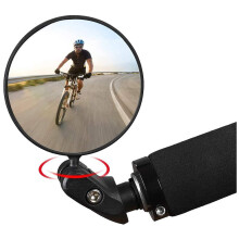 Espejo retrovisor para bicicleta, 1 par, espejo retrovisor de seguridad para bicicleta, gran angular,