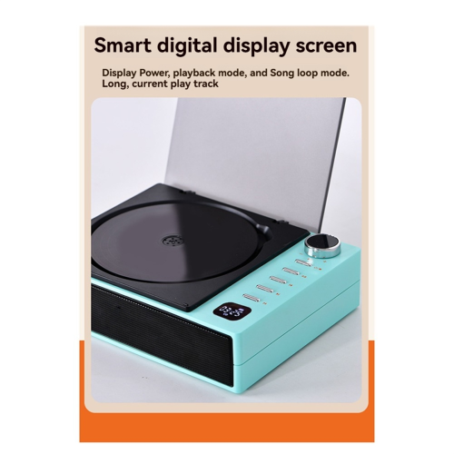 Portable CD Player Bluetooth Digital Optical Output Audiophile Audio Built-in 2000mAh High Capacity Battery A 2