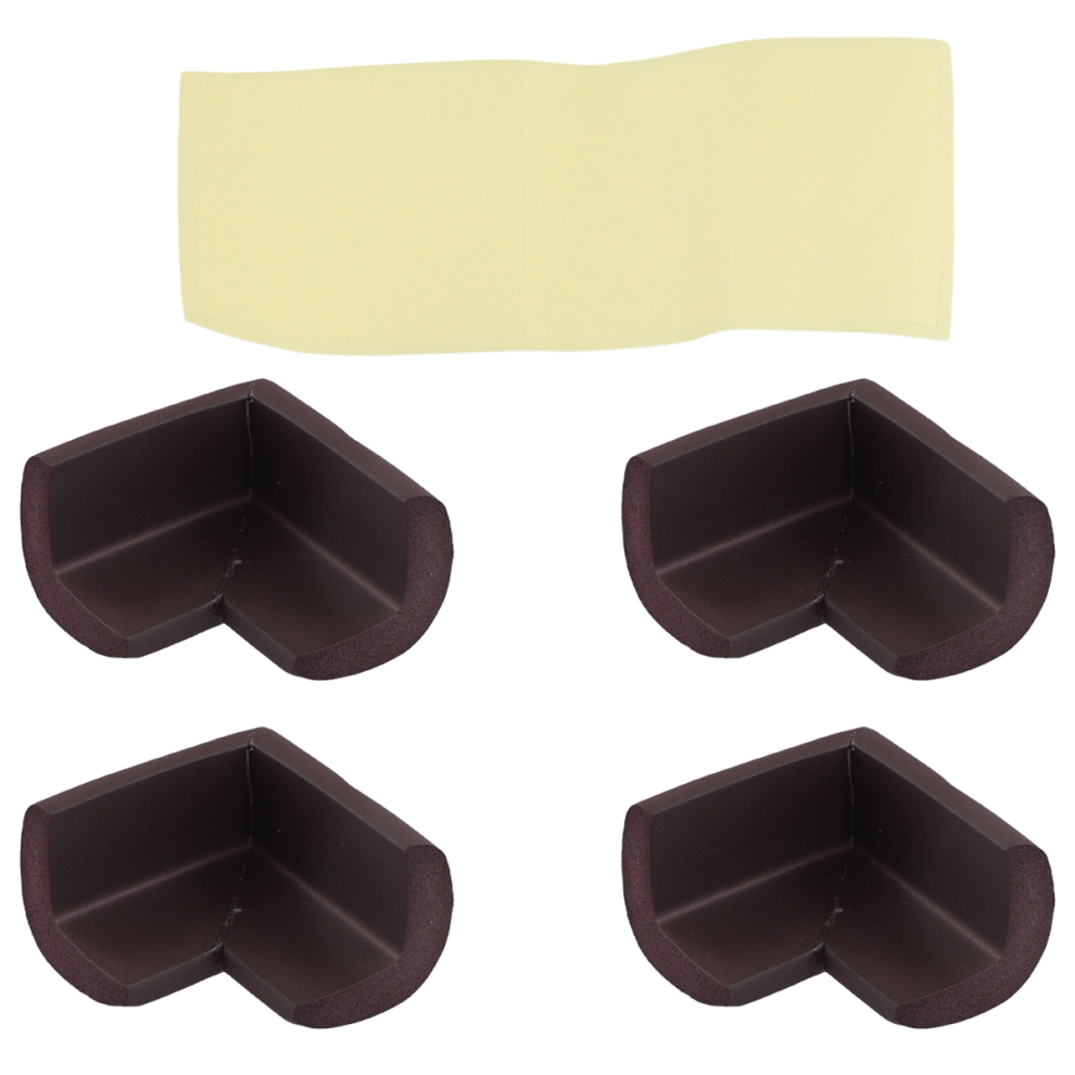 Lot de 4 coussins de sécurité pour bébé, enfant, nourrisson, table, bureau, coins de table, protection contre les chocs, café