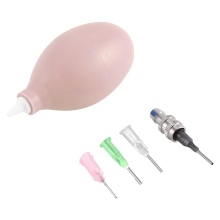 conjunto de ferramentas para cerâmica, suprimentos, aplicador de precisão de cerâmica, conjunto de pontas de 3 onças (rosa)