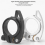 2Pcs Folding Bicycle Seat Pipe Clamp with Quick Release Lever on Behalf is Suitable Sp8 40mm, Silver 7