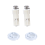 Toilet Seat Hinges Screws WC Hole Fixing Easy Installation 2 Pack 8