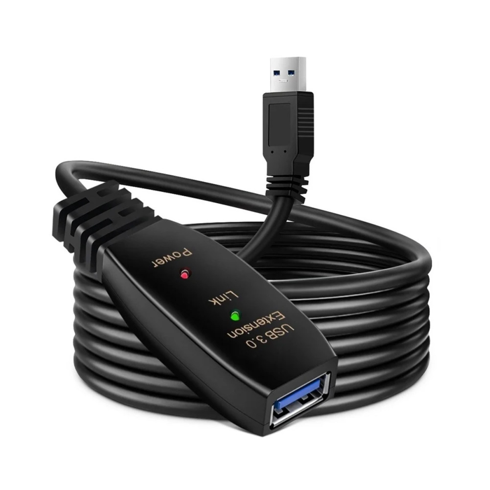 Usb3.0 Extension Cable Signal Amplifier Type A Male To Female Extender For Pc Laptop Conference Camera 5M 4851999634488