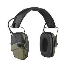 Impact Hearing Kopfhörer Elektronische Ohrenschützer Outdoor Sports Noise Cancelling Grün