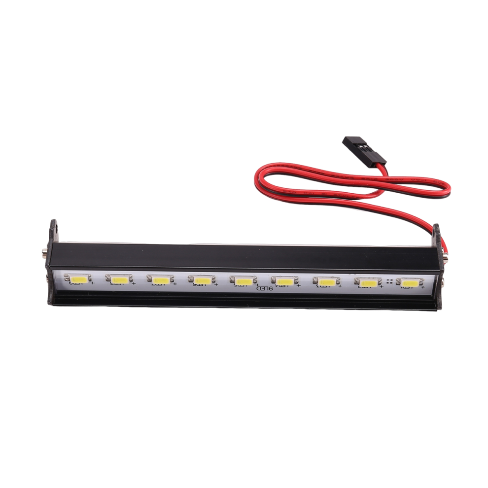 Photos - Parts for Drones & RC models RC Car Roof LED Light Bar Adjustable Mode for 1/10 Crawler SCX10 Wraith Capra TRX4 TRX6 CC01 115mm