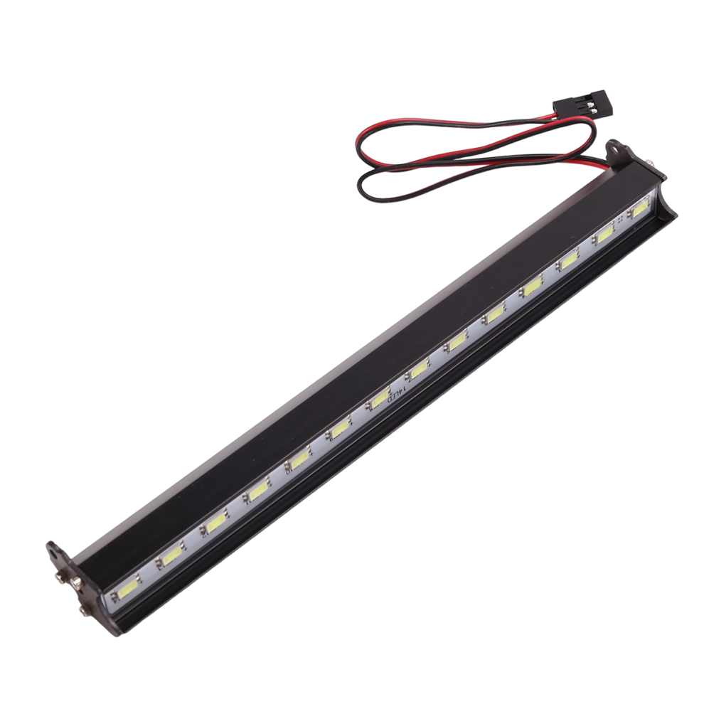 Rc Car Roof Led Bar Adjustable Mode For 1/10 Crawler Scx10 Wraith Capra Trx4 Trx6 Cc01 180Mm Light 4851999637144