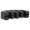 Rubber 4/4 Violin practice mute Black 10
