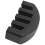 Rubber 4/4 Violin practice mute Black 3