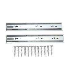 (As show, One size) 2 Pcs Drawer Slides 12in 30KG Load Capacity Ball Bearing Cabinet Rails Tool for RVs Yachts Home Use