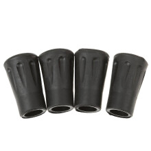 (As show, One size) 4 Pcs Replacement Rubber Tips End compatible with Hiking Stick Walking Trekking Poles 4cm-C10